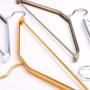 Vory Aluminum Hanger Clothes Rack Hanger Metal Clothes Rack into The Family with Simple Clothing Support,10, Gold