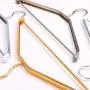 Vory Aluminum Hanger Clothes Rack Hanger Metal Clothes Rack into The Family with Simple Clothing Support,10, Gold Vory Aluminum Hanger Clothes Rack Hanger Metal Clothes Rack into The Family with Simple Clothing Support,10, Gold