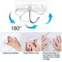 12Pcs Adhesive Hooks Heavy Duty, Wall Hooks Transparent No-Rust Seamless, Waterproof Oilproof Free Drilling Wall Hangers, Suitable for Ceiling, Kitchen, Bathroom