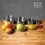 Stainless Steel Food Container With Leak Proof Silicone Lid | Metal Lunch Boxes | Bento Boxes | Nesting Food Storage | Great For Portion Control Snacks Condiments Dressings | Baby Kids Adults [4 PCS Set]