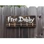 Free Dobby Wood Sign/House Elf Laundry Room Sock Hanger/Save Dobby/Donate Single Socks/Lost Socks/Handmade Laundry Sign