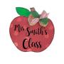 Apple Wood Door Hanger, Teacher Sign with Personalized Name and Grade, Teacher Gift, Back to School Classroom Decoration Apple Wood Door Hanger, Teacher Sign with Personalized Name and Grade, Teacher Gift, Back to School Classroom Decoration