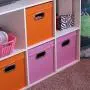 Household Essentials Cube Set with Lids, Pink, 2-Pack Household Essentials Cube Set with Lids, Pink, 2-Pack