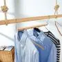 4 Tier Hanger Multifunctional Wood Hanger 4 Layer Shirt Clothes Foldable Pants Rack 4 Layers Hangers for for Jeans Trousers Skirts Scarf 4 Tier Hanger Multifunctional Wood Hanger 4 Layer Shirt Clothes Foldable Pants Rack 4 Layers Hangers for for Jeans Trousers Skirts Scarf