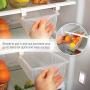 Creative Refrigerator Storage Boxes Fridge Mate Drawers Refrigerator Pull Out Bin Organizer Fresh Spacer Layer Storage Rack