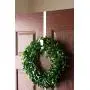 Wreath Hanger for Front Door, Personalized Wreath Hanger, White Metal Hook