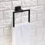 TNOMS Bathroom Hand Towel Holder Square Towel Bar Towel Ring Hanger Wall Mount,SUS304 Stainless Steel Black Finish,GZQ6003BK TNOMS Bathroom Hand Towel Holder Square Towel Bar Towel Ring Hanger Wall Mount,SUS304 Stainless Steel Black Finish,GZQ6003BK