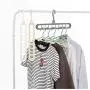 10pcs Random Color Space Saving Organizer Storage Rack Buckle Anti-Slip Hanger 9 Hole Multilayer Windproof Clothes Hanger Fixed Holder 10pcs Random Color Space Saving Organizer Storage Rack Buckle Anti-Slip Hanger 9 Hole Multilayer Windproof Clothes Hanger Fixed Holder
