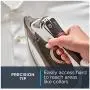 Rowenta DW5080 1700-Watt Micro Steam Iron Stainless Steel Soleplate with Auto-Off, 400-Hole, Brown