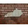 Kentucky State Shape 22 3/4" x 10 1/4" Rustic Wood Sign Hanger with options to Personalize Kentucky State Shape 22 3/4" x 10 1/4" Rustic Wood Sign Hanger with options to Personalize
