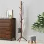 Coat Stand Solid Wood Hanger Floor-standing Bedroom Simple Clothes Shelf Simple Modern Hanger Wooden Coat Rack (Color : Brown, Size : 17640cm) Coat Stand Solid Wood Hanger Floor-standing Bedroom Simple Clothes Shelf Simple Modern Hanger Wooden Coat Rack (Color : Brown, Size : 17640cm)