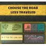 Race Medal Holder/Athletic Medal Hanger - CHOOSE THE ROAD LESS TRAVELED. Wood Wall Mounted Medal Organizer. CUSTOMIZATION Available Race Medal Holder/Athletic Medal Hanger - CHOOSE THE ROAD LESS TRAVELED. Wood Wall Mounted Medal Organizer. CUSTOMIZATION Available