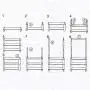 Cxjff Free Standing Coat Rack Clothes Hat Stand Hanger 3 Layers Shoes Shelf Solid Wood 11 Hooks, 80 29.5 165CM (Color : Brown)