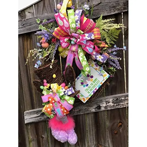 Easter Wreath | Easter Decor | Easter Door Hanger | Wall Decor | FREE Shipping | Hard Working Mom Easter Wreath | Easter Decor | Easter Door Hanger | Wall Decor | FREE Shipping | Hard Working Mom