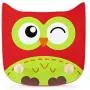 Imagination Generation Wooden Owl Kids Clothing Rack ? Natural Wood Wall Mount Plaque for Childrens Clothes & Coat Hanger, Zoo Animal Baby Room & Nursery Decor