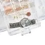 Beautify Clear Acrylic Jewelry Organizer Chest/Makeup Storage Boxes with 6 Drawers & Hanging Necklace Holder - Clear Beautify Clear Acrylic Jewelry Organizer Chest/Makeup Storage Boxes with 6 Drawers & Hanging Necklace Holder - Clear