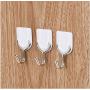 24PCS Strong Adhesive Hook Wall Door Sticky Hanger Holder Kitchen Bathroom White Hangers for Clothes Decoration 24PCS Strong Adhesive Hook Wall Door Sticky Hanger Holder Kitchen Bathroom White Hangers for Clothes Decoration