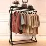 JIAYING Coat Rack Floorstanding Hangers Household Coat Rack,Modern Bedroom Metal Frame Clothes Hanger,Convenient and Durable,for Clothing, Umbrellas, Scarves,Bags, Hats