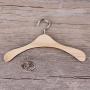 Chuiouy 10Pcs Wood Clothes Hangers House Accessories