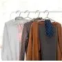 10pcs Random Color Portable Clothes Hangers Non-Slip Hook for Suit Coat Closet Garment Outdoor Drying Rack Plastic Clothing Hanger 10pcs Random Color Portable Clothes Hangers Non-Slip Hook for Suit Coat Closet Garment Outdoor Drying Rack Plastic Clothing Hanger