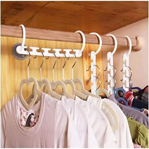 10pcs Clothes Hangers Rack Wardrobes Closet Clothing Hook Space Saver Decoration 10pcs Clothes Hangers Rack Wardrobes Closet Clothing Hook Space Saver Decoration
