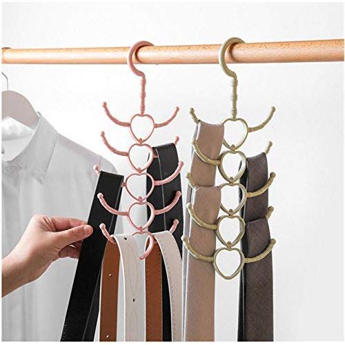 10pcs Random Color Multi Purpose Clothes Hanger&Tie Scarf Rack Belt Storage Rack Hangers Cloth Rack Multilayer Storage Cloth Hanger Space Saver