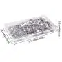 Sunmns 150 Pack Sawtooth Picture Frame Hangers with Screws, Silvery Sunmns 150 Pack Sawtooth Picture Frame Hangers with Screws, Silvery