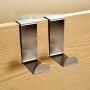 2PC Door Hook Stainless Kitchen Cabinet Clothes Hanger -KingWo