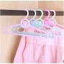 10pcs Random Color Kids Clothes Hangers, Household Drying Rack,Children Laundry Storage, Child Coat Organizer, Wardrobe Closet Holder