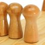 Expandable Solid Wooden Coat Hanger 10 Peg Keys Hat Towel Clothes Robe Rack Hat Closet Wall Mount Hook Fold