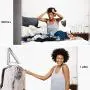 Janolia Clothes Hanger, Wall Mounted, Aluminum Folding Clothes Rack, Space Saving for Clothes Storage