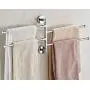 Bekith 16 inch Wall-Mounted Stainless Steel Swivel Bars Bathroom Towel Rack Hanger Holder Organizer (4-Arm)