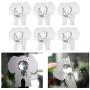 WINOMO 6pcs Adhesive Wall Hooks, Cute Elephant Bath Hooks Home Kitchen Towel Hooks Hanger(Transparent) WINOMO 6pcs Adhesive Wall Hooks, Cute Elephant Bath Hooks Home Kitchen Towel Hooks Hanger(Transparent)