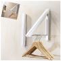 Retractable Clothes Hanging System Drying Rack Clothes Hanger Hanging Rod Wardrobe Foldable Aluminum for Space Saving Laundry Utility Room