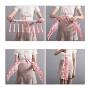 HJYPYJ Magic Hanger,Multifunction Folding Hanger,No Glitches PP Space-Saving Organizer Hanger Rotate/Pink / 52x42x25cm