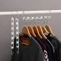 Edego 20Pcs Wonder Metal Magic Hanger Clothes Closet Organizer Hook Space Saver Saving Edego 20Pcs Wonder Metal Magic Hanger Clothes Closet Organizer Hook Space Saver Saving