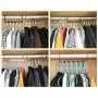 QsQueen Magic Clothe Hanger Pack of 10 Space Saving Clothes Hangers Multi Functional Metal and ABS Plastic Closet Organizer Hanger for T-Shirts, Blouses, Pants and Coats QsQueen Magic Clothe Hanger Pack of 10 Space Saving Clothes Hangers Multi Functional Metal and ABS Plastic Closet Organizer Hanger for T-Shirts, Blouses, Pants and Coats