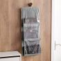 DIOMMELL Purses Hanger Hanging Handbag Organizer Bags Storage Holder for Closet with 6 Larger Pockets