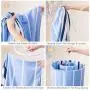 shlutesoy Round Spiral Clothes Bed Sheet Drying Rack Hook Bedspread Storage Shelf Hanger White shlutesoy Round Spiral Clothes Bed Sheet Drying Rack Hook Bedspread Storage Shelf Hanger White