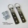 Super Heavy Duty Extra Large Strap Hanger - 2 Pack - 4 Hole D-Ring Hanger Super Heavy Duty Extra Large Strap Hanger - 2 Pack - 4 Hole D-Ring Hanger