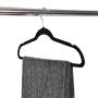 Good concept 100Pcs Hangers Hook Velvet Clothes Suit/Shirt/ Pants Non Slip Storage Organize Good concept 100Pcs Hangers Hook Velvet Clothes Suit/Shirt/ Pants Non Slip Storage Organize