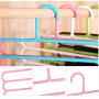 Hangers & Racks - Five Layer Drying Racks Multi Functional Innovative Hanger Storey Scarf Anti Slip Pants Folder - Rack Organizer Racks Clothes Hangers