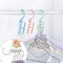 Familyhouse 5 Slots Clothes Hanger Space Saving Closet Hooks Organizer Familyhouse 5 Slots Clothes Hanger Space Saving Closet Hooks Organizer
