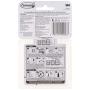 Command Wire Back Picture Hanger Value Pack, White 6 Hangers (2 Packs with 3 Hangers each)