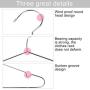 JUNING Wire Hangers, 50 Pack Stainless Steel Strong Metal Clothes Hangers-16.5 Inch, Silvery JUNING Wire Hangers, 50 Pack Stainless Steel Strong Metal Clothes Hangers-16.5 Inch, Silvery