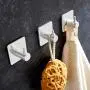 Towel Hooks with Stainless Steel Brushed Nickel for Bath Kitchen Garage Heavy Duty Wall Mount Coat Hanging Rack