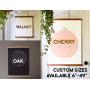 Magnetic Poster Hanger - Walnut Cherry Oak Wooden Poster Hanger Frames CUSTOM SIZING Print Hanger Magnetic Poster Frame Wall Hanging Magnetic Poster Hanger - Walnut Cherry Oak Wooden Poster Hanger Frames CUSTOM SIZING Print Hanger Magnetic Poster Frame Wall Hanging