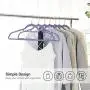 SONGMICS Velvet Hangers, 50 Pack, Non-Slip Clothes Hanger with Rose Gold Color Swivel Hook, 0.2” Thick and Space Saving, 17.7” Wide for Coat, Shirt, Dress, Trousers, Ties, Light Purple UCRF21PL50 SONGMICS Velvet Hangers, 50 Pack, Non-Slip Clothes Hanger with Rose Gold Color Swivel Hook, 0.2” Thick and Space Saving, 17.7” Wide for Coat, Shirt, Dress, Trousers, Ties, Light Purple UCRF21PL50