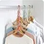 Clothes Hanger Clothing Organizer 10PC Multi Layers Cloth Hanger Hook Hangers Clothes Holder Rack Random Color Clothes Hanger Clothing Organizer 10PC Multi Layers Cloth Hanger Hook Hangers Clothes Holder Rack Random Color
