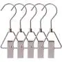 Aligle Energy Chrome Steel Heavy Duty Hanger Clips Hooks Portable Laundry Hook 360° Swivel Joint triangle Hooks Metal Clip For Laundry Drying Hanging Organizer of Boots Shoes Closet 5 Pcs Aligle Energy Chrome Steel Heavy Duty Hanger Clips Hooks Portable Laundry Hook 360° Swivel Joint triangle Hooks Metal Clip For Laundry Drying Hanging Organizer of Boots Shoes Closet 5 Pcs
